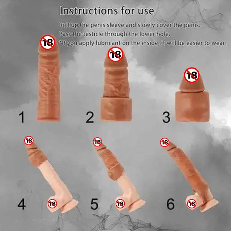 7 INCH DRAGON CONDOM PRIMIUM QULITY